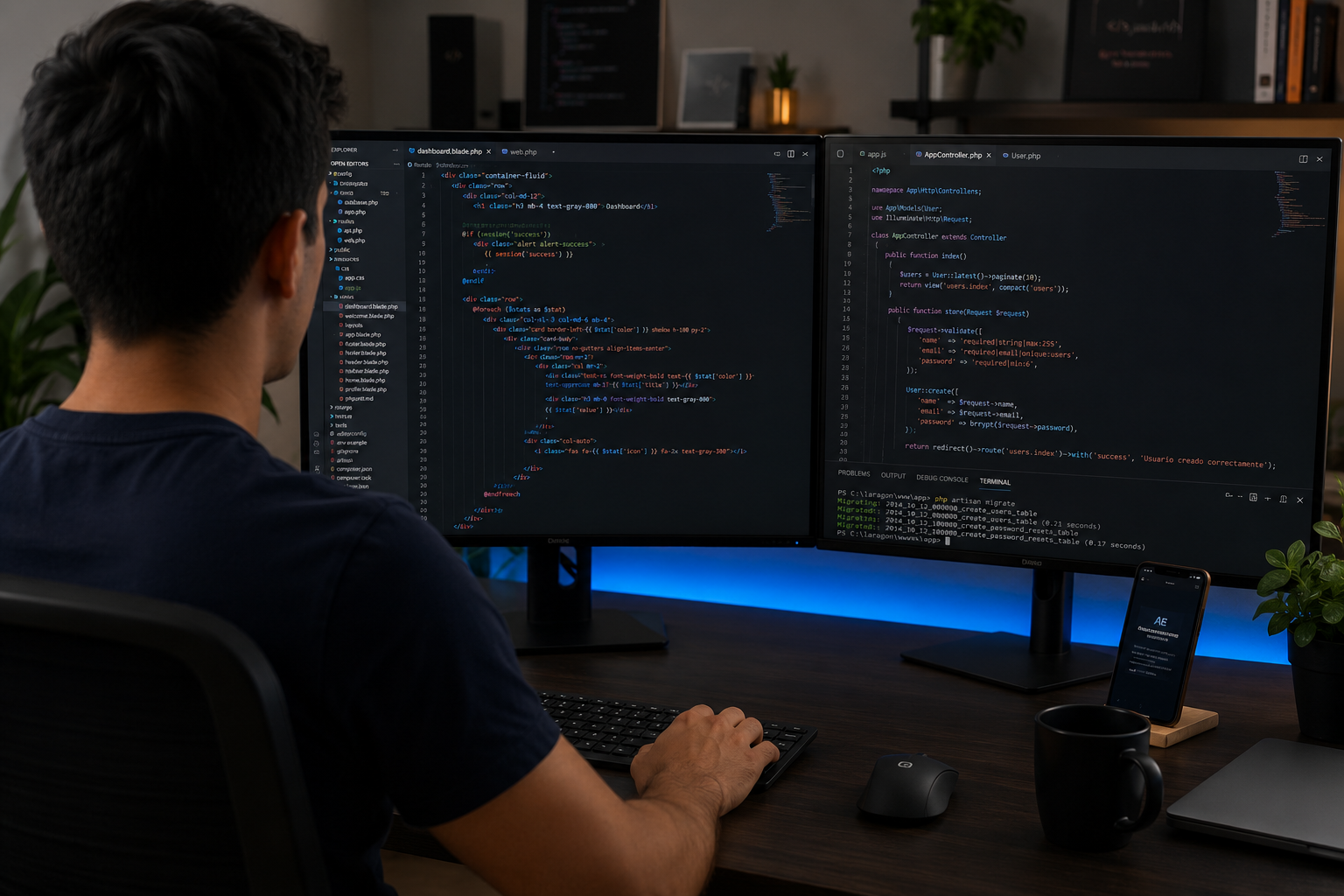 Desarrollo web y aplicaciones